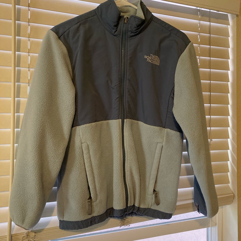 North face fleece zip up